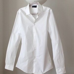 🔴 ASOS - Crisp White 'Tailored & Fitted' Shirt